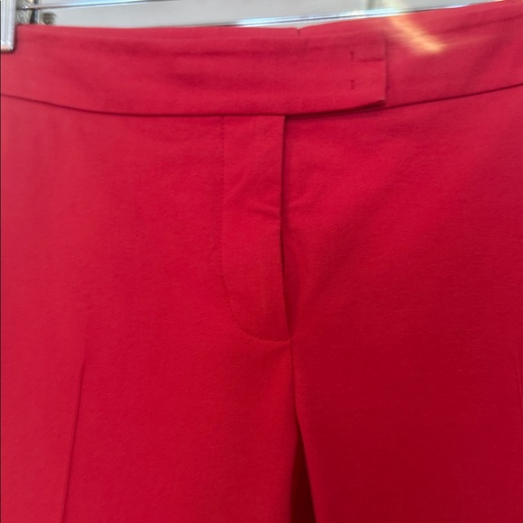 Akris Punto Red Cotton pant size 6 excellent condition - Picture 5 of 8